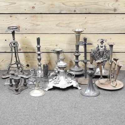 Lot 446 - A collection epergne parts