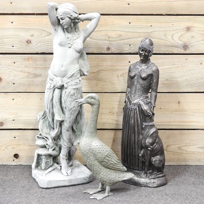 Lot 580 - Three sculptures