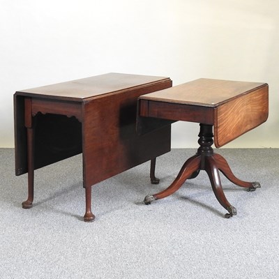 Lot 594 - Two pembroke tables