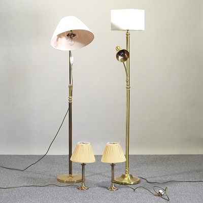 Lot 579 - Four various lamps