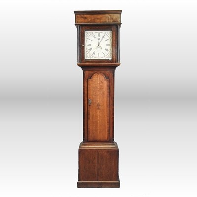 Lot 9 - A longcase clock