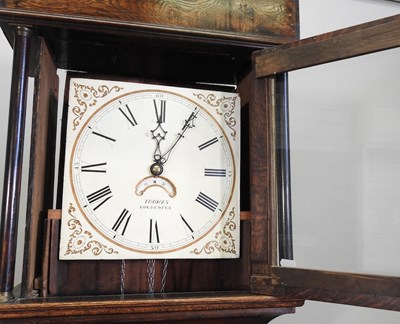 Lot 9 - A longcase clock