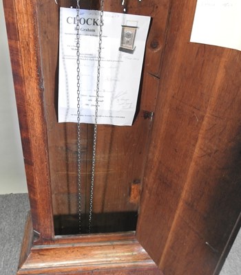 Lot 9 - A longcase clock