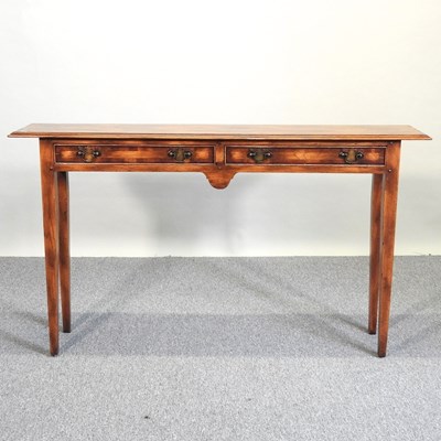 Lot 353 - A hall table