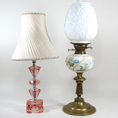 Lot 423 - Two table lamps