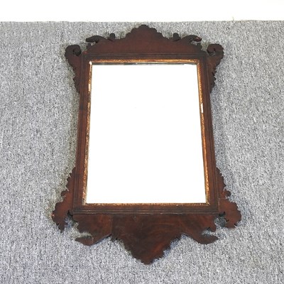 Lot 453 - An 18th century mirror