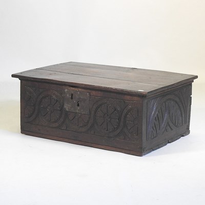 Lot 344 - A Bible box