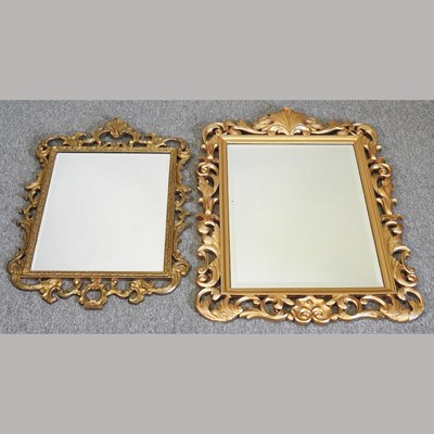 Lot 462 - Two wall mirrors