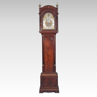 Lot 213 - A George III longcase clock