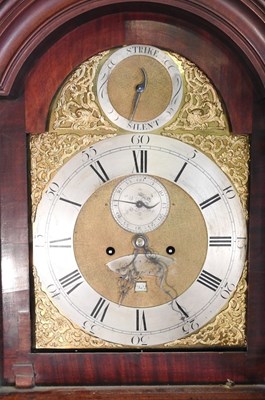 Lot 213 - A George III longcase clock