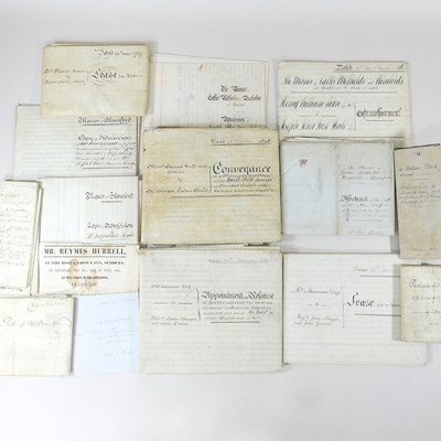 Lot 225 - A collection of indentures