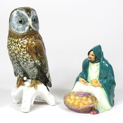 Lot 209 - A Doulton figure and Karl Ens