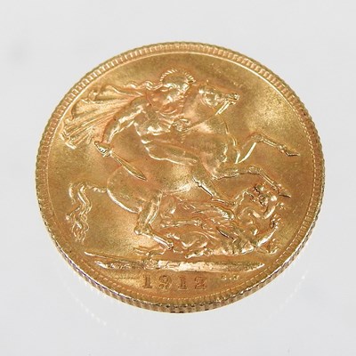 Lot 75 - A George V sovereign