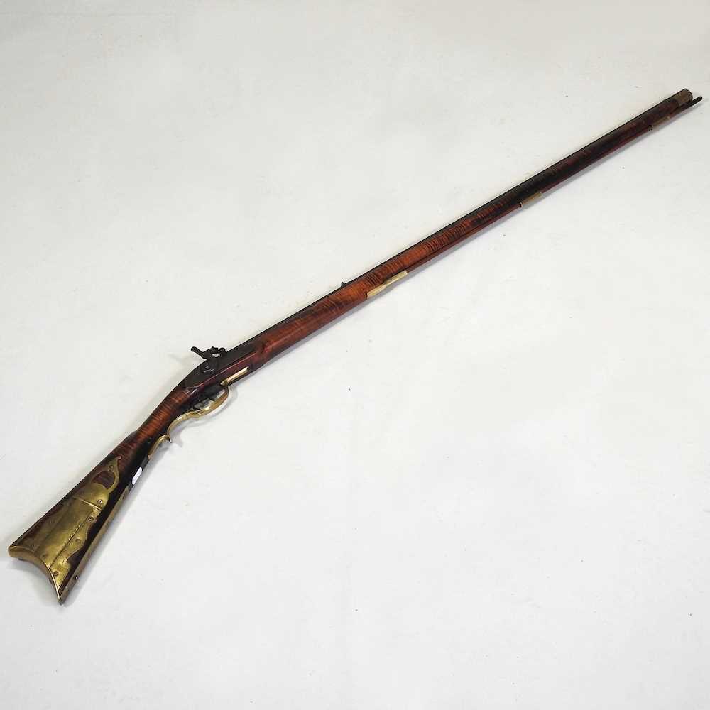 Luke Long Rifle Lot 240 - A long rifle