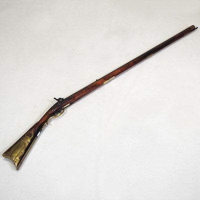 Lot 240 - A long rifle