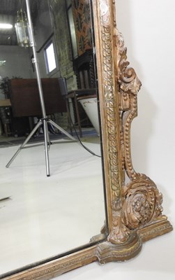 Lot 15 - A 19th century mirror