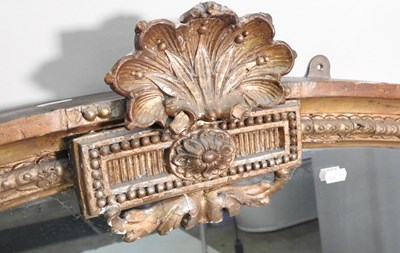 Lot 15 - A 19th century mirror