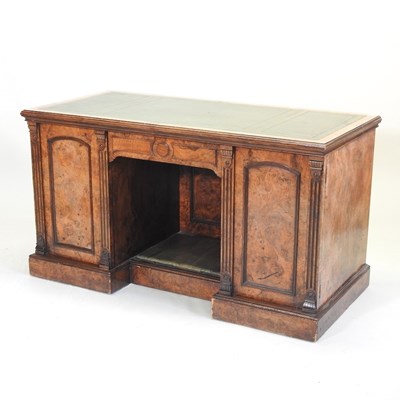 Lot 588 - A Victorian desk