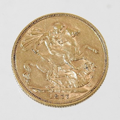 Lot 4 - A sovereign