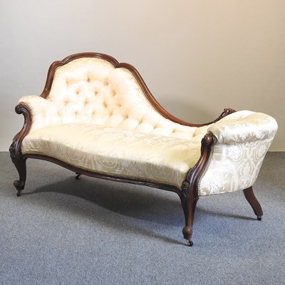 Lot 230 - A Victorian sofa