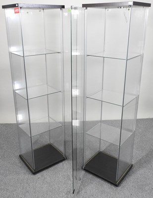 Lot 44 - A pair of display cabinets