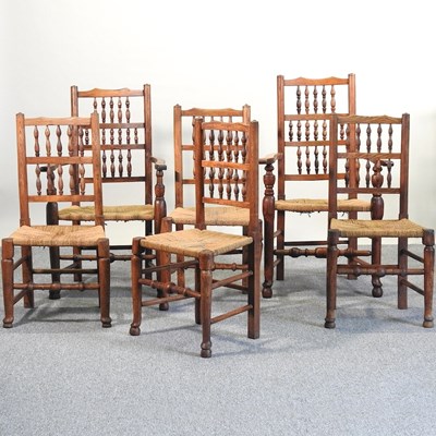 Lot 229 - A set of dining chairs