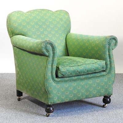 Lot 671 - An armchair