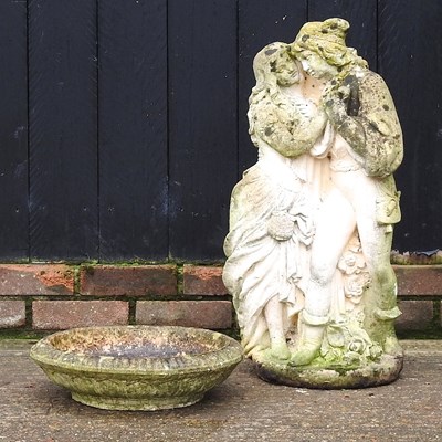 Lot 471 - A garden statue