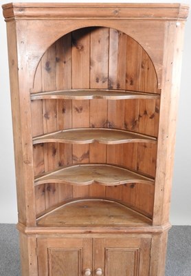 Lot 130 - A pine cabinet