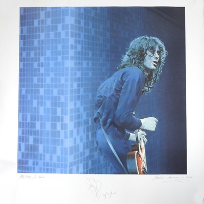 Lot 51 - A Jimmy Page signed picture