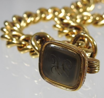 Lot 18 - A gold bracelet