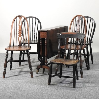 Lot 375 - Various dining chairs