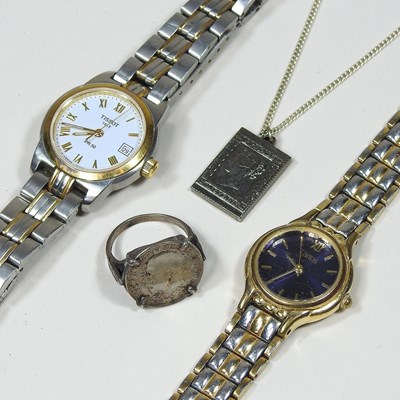 Lot 87 - Watches and jewellery
