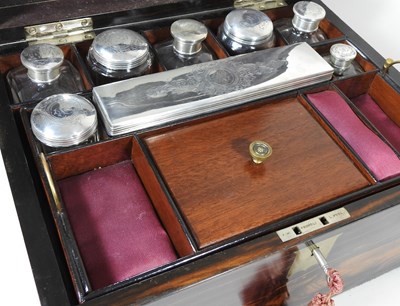 Lot 23 - A Victorian vanity box