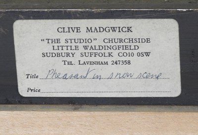 Lot 10 - Clive Madgwick, RBA, 1934-2005