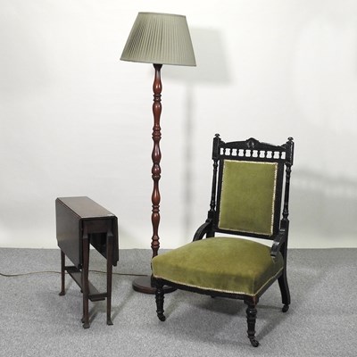 Lot 400 - A Victorian chair