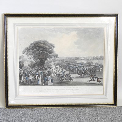 Lot 488 - A military print