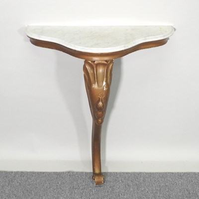 Lot 188 - A console table