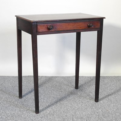 Lot 394 - A side table