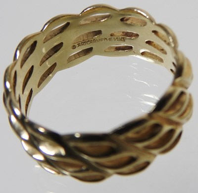 Lot 142 - A pair of wedding bands