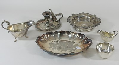 Lot 149 - A collection of silver plate