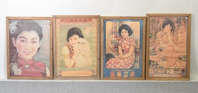 Lot 266 - A set of vintage style Thai prints