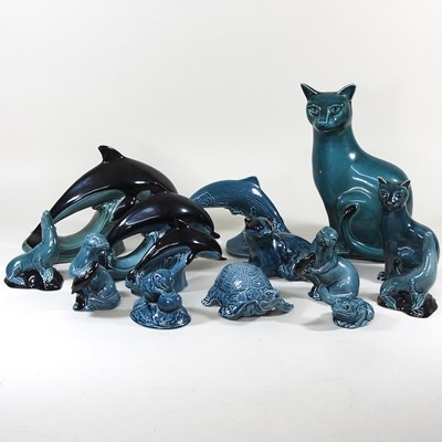 Lot 45 - A collection of Poole pottery animals