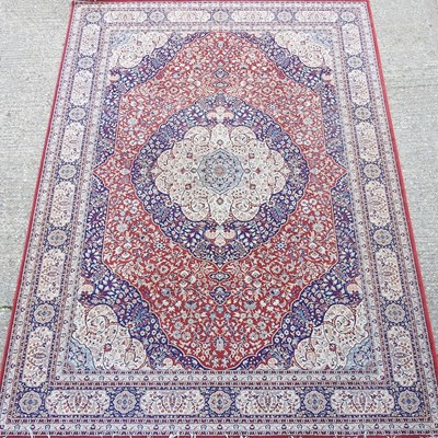 Lot 79 - A Kashan carpet