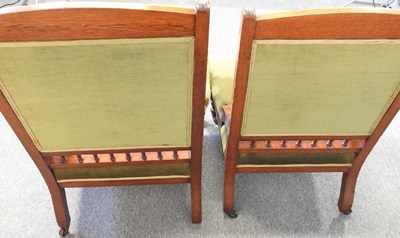 Lot 178 - Two Edwardian chairs