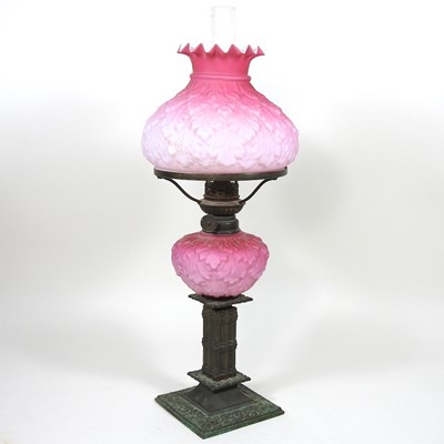 Lot 210 - A peg lamp