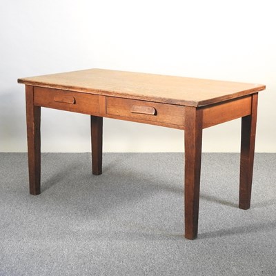 Lot 263 - A writing table