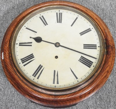 Lot 339 - A clock and barometer