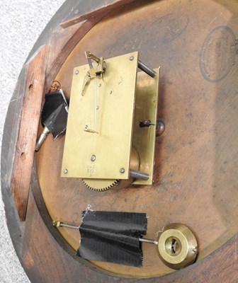 Lot 339 - A clock and barometer