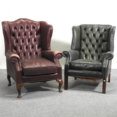 Lot 134 - Two armchairs